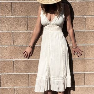 NWOT Lace Midi Dress